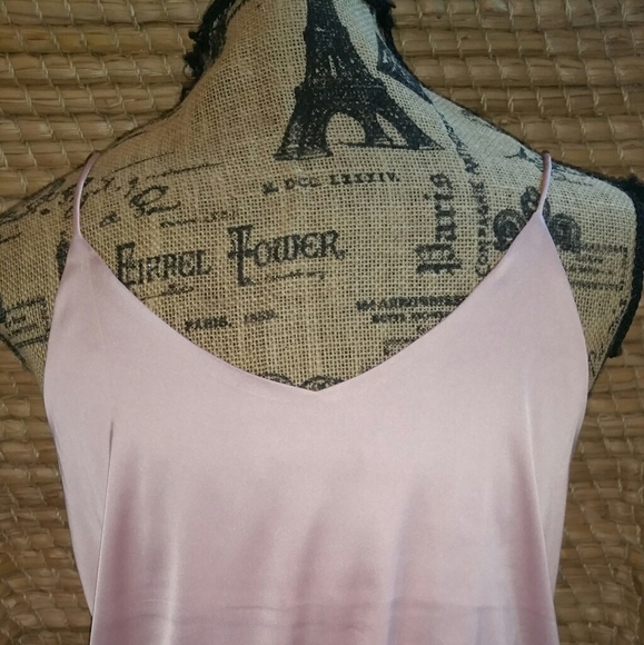 New Super soft silky pink cami Sz xxl - Picture 3 of 3
